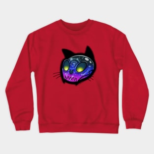 Cat skull Crewneck Sweatshirt